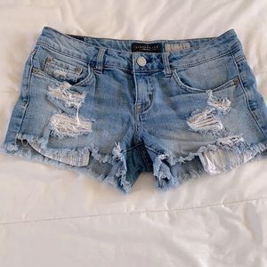 Aeropostale. Shorty Jean shorts. Size 4
